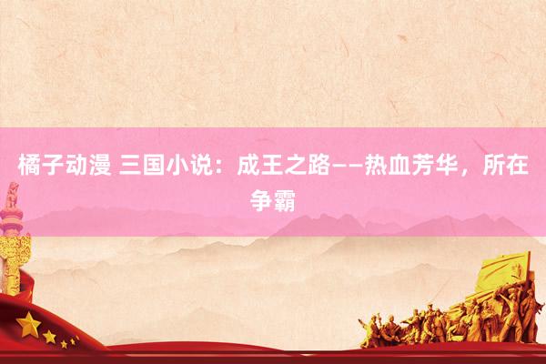 橘子动漫 三国小说：成王之路——热血芳华，所在争霸